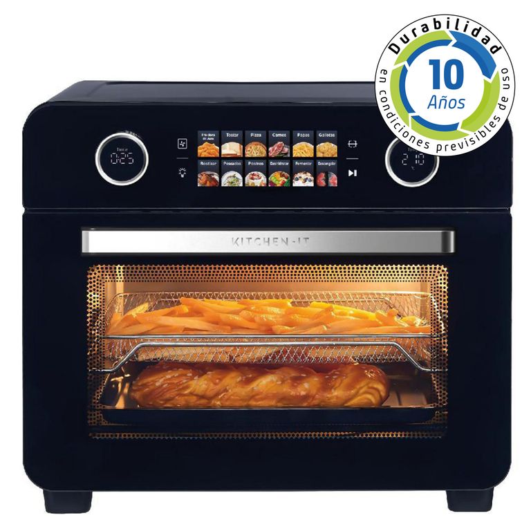 Horno con Freidora de Aire Eléctrico 25 Litros Smart Edition