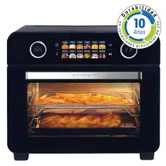 KITCHEN IT - Horno con Freidora de Aire Eléctrico 25 Litros Smart Edition