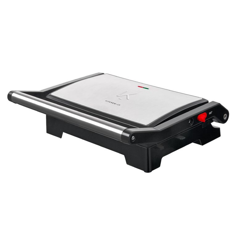 KITCHEN IT Plancha Panini 2 Panes 1000 W Master Edition