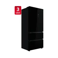 TEKA - Refrigerador French Door No Frost 516 Litros Negro RFD 77825 GBK
