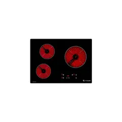 THOR - Encimera Vitrocerámica 3 Platos Negro KBC 63200 TCSBK