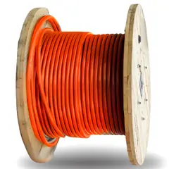 ELFLE - Cordón Eléctrico H05VV-F 3x1,5 mm2 Naranjo 1 metro(s)