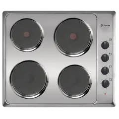 THOR - Encimera Eléctrica 4 Platos Acero inoxidable ETP64000 KNB IX4P