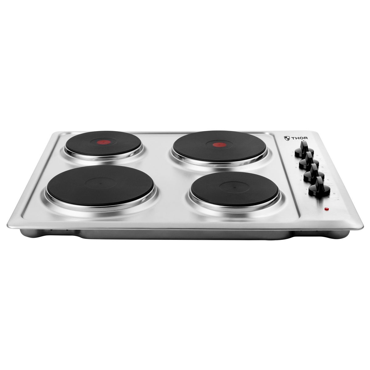 THOR - Encimera Eléctrica 4 Platos Acero inoxidable ETP64000 KNB IX4P