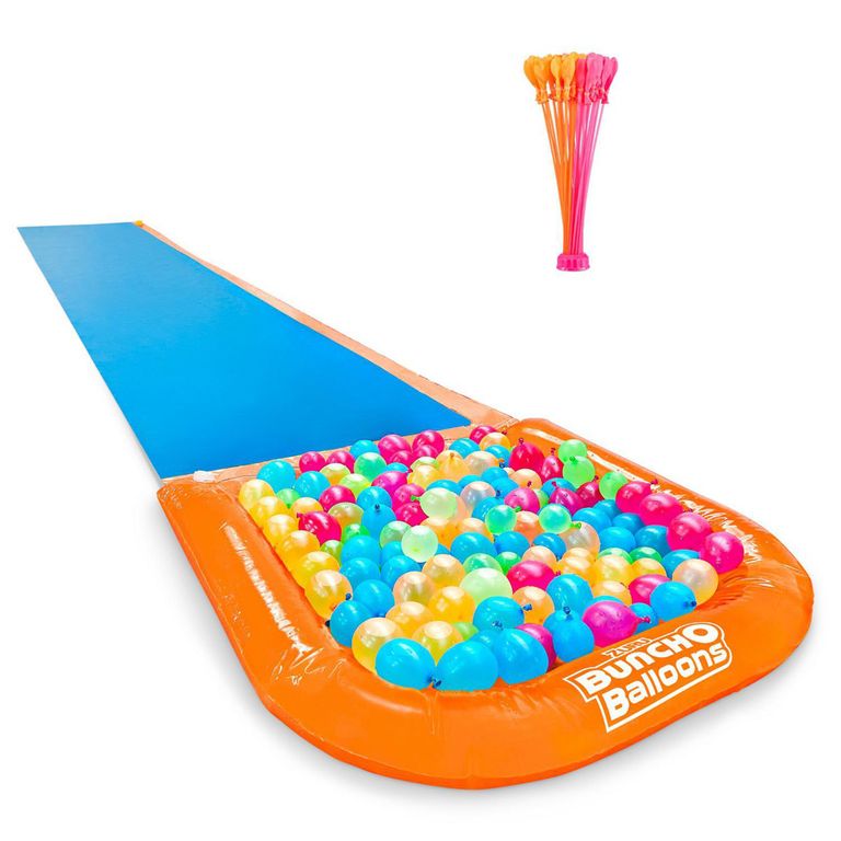 Deslizador con Bombas de Agua Multicolor 100x10x480 cm