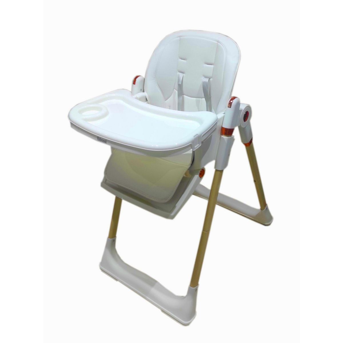 KIDSCOOL - Silla de comer Paris blanco 5 funciones