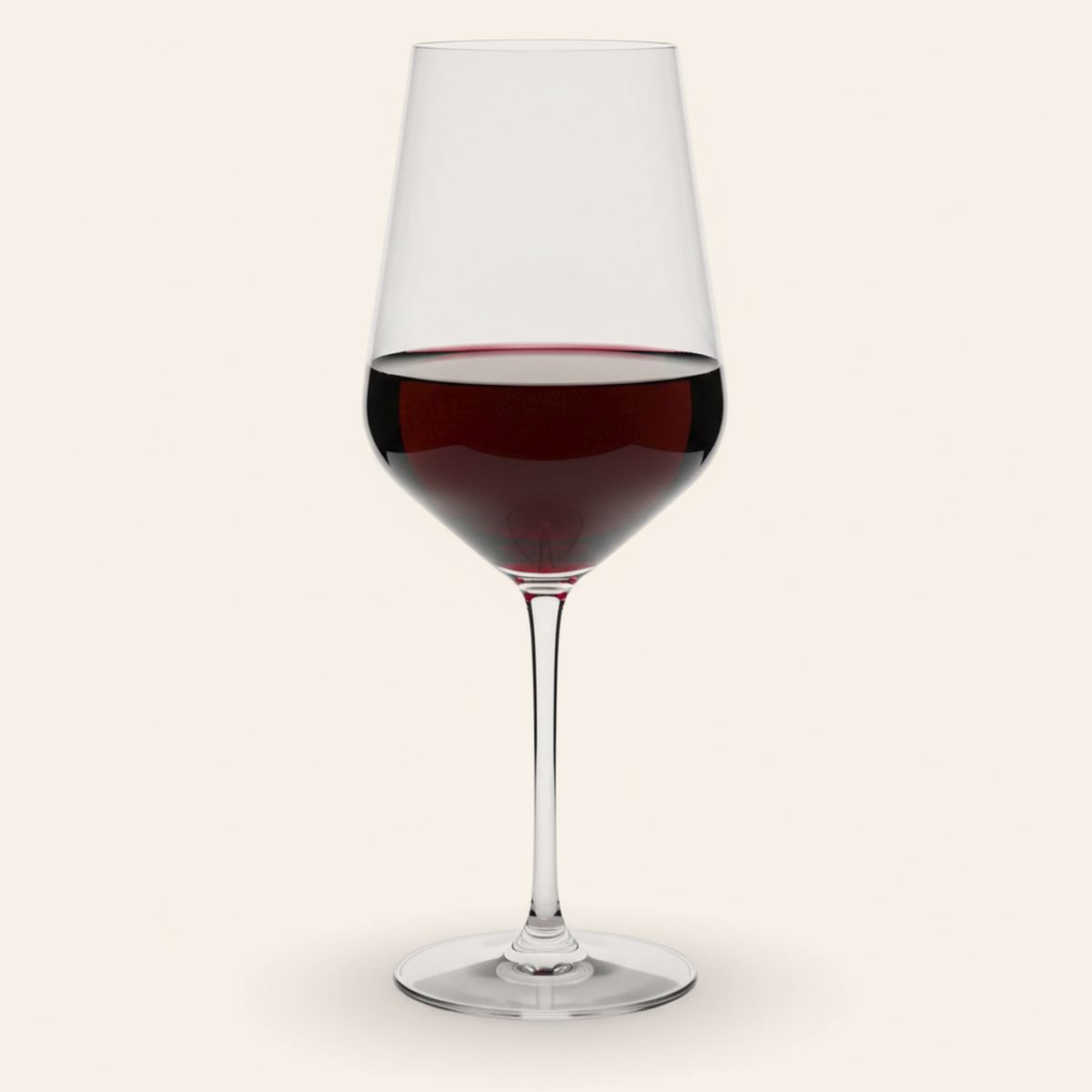 LUGANO - Set 6 Copas de Vino tinto 620 ml Vidrio Transparente