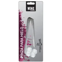 GENERICO - Pinza Para Hielo Acero inoxidable