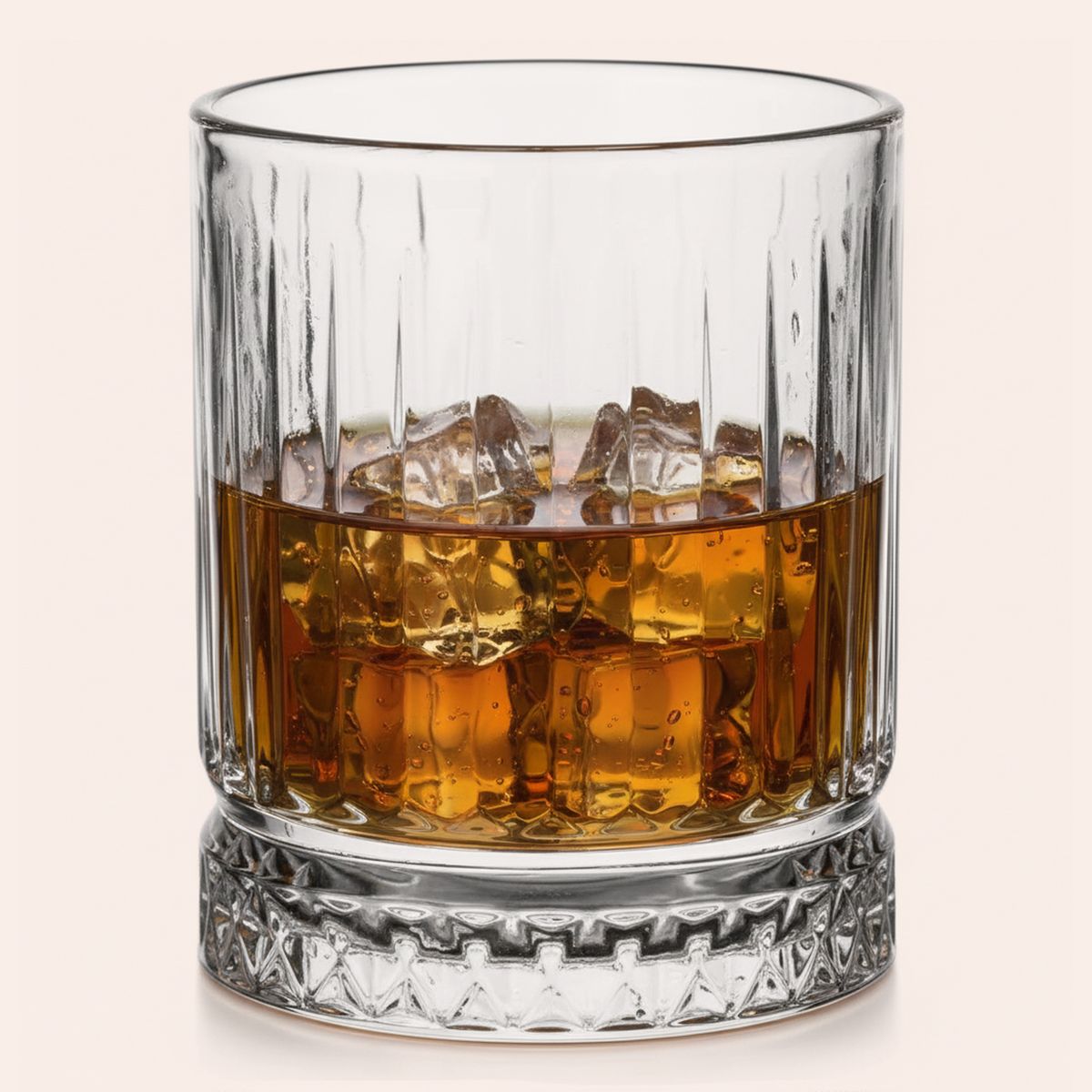 LUGANO - Set 6 Vasos Bajos de Vidrio 340 ml Transparente