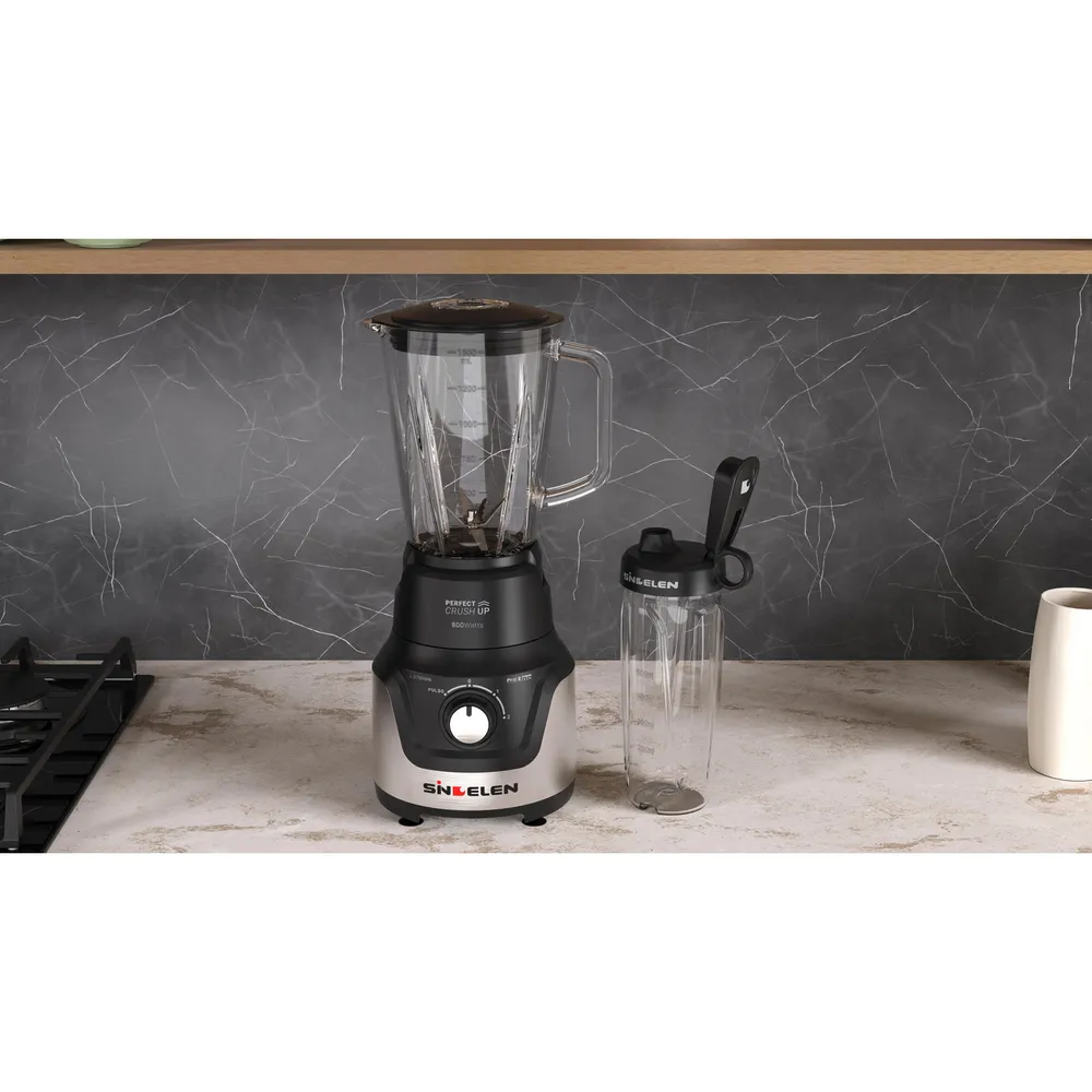 Sindelen Licuadora Perfect Crush 1.5 L Acero Inoxidable L-27000IN, foto 4