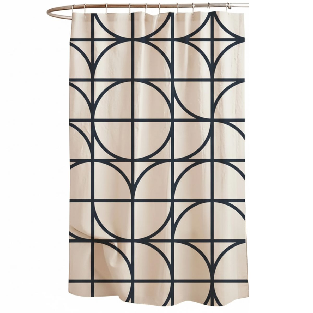 ATMOSPHERA HOME - Cortina De baño 180x180 cm Full Color