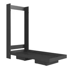 HOGA - Cama 1.5 plazas Cama plegable Vancouver Gris