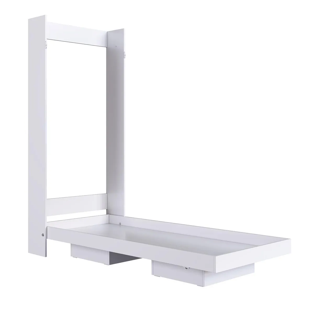 HOGA - Cama 1 plaza Cama plegable Vancouver Blanco