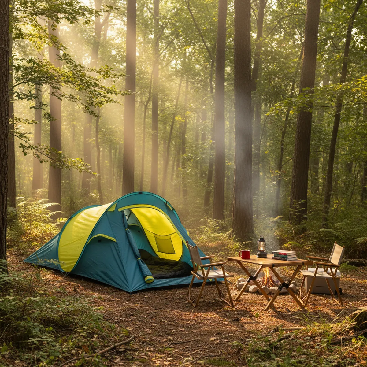 BESTWAY - Carpa Pop Up Pavillo 2 Personas Verde Agua/Amarillo