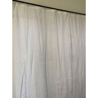 Cortina De baño 180x180 cm Blanco