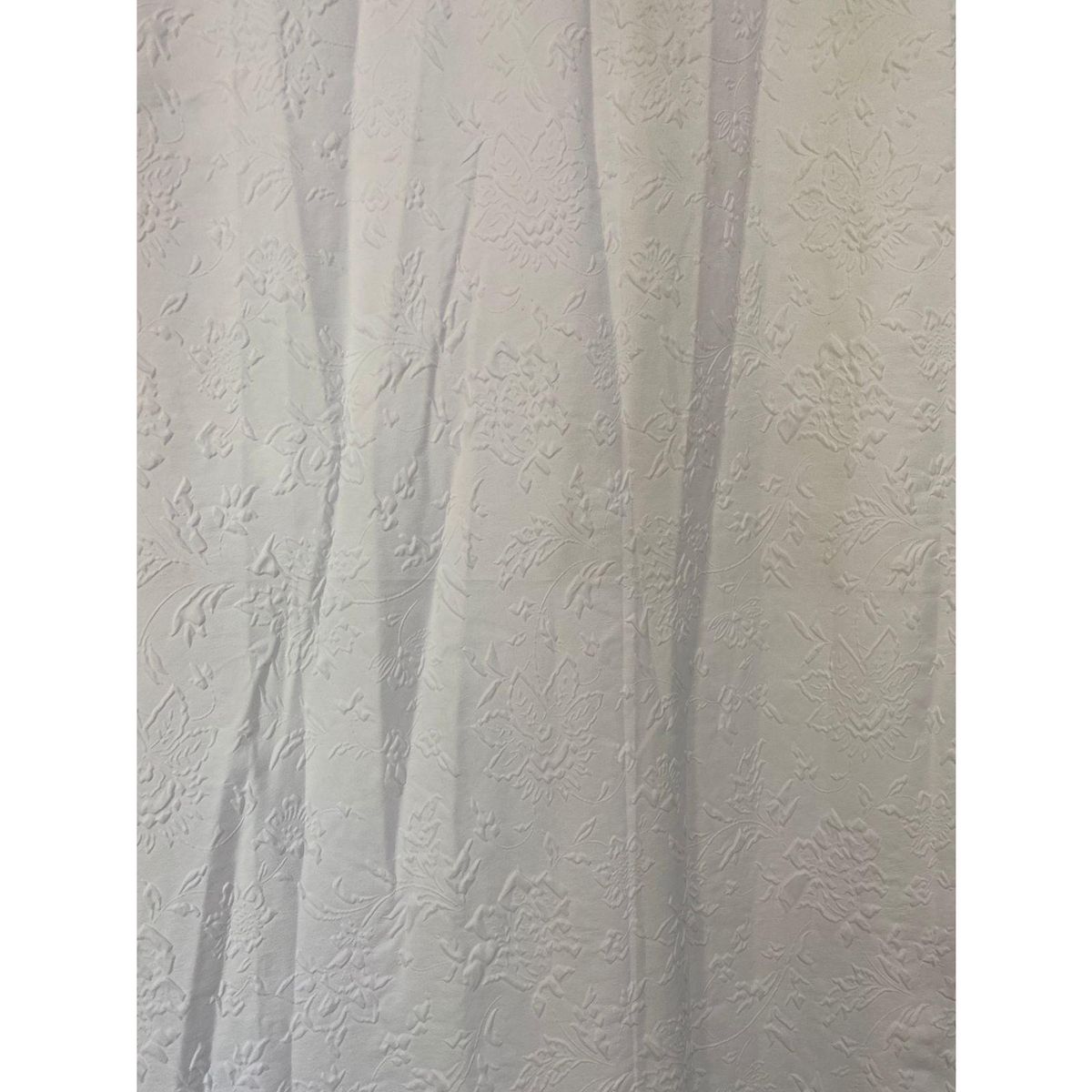 MASHINI - Cortina De baño 180x180 cm Blanco