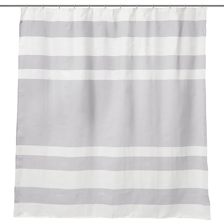Cortina De baño 180x180 cm Gris