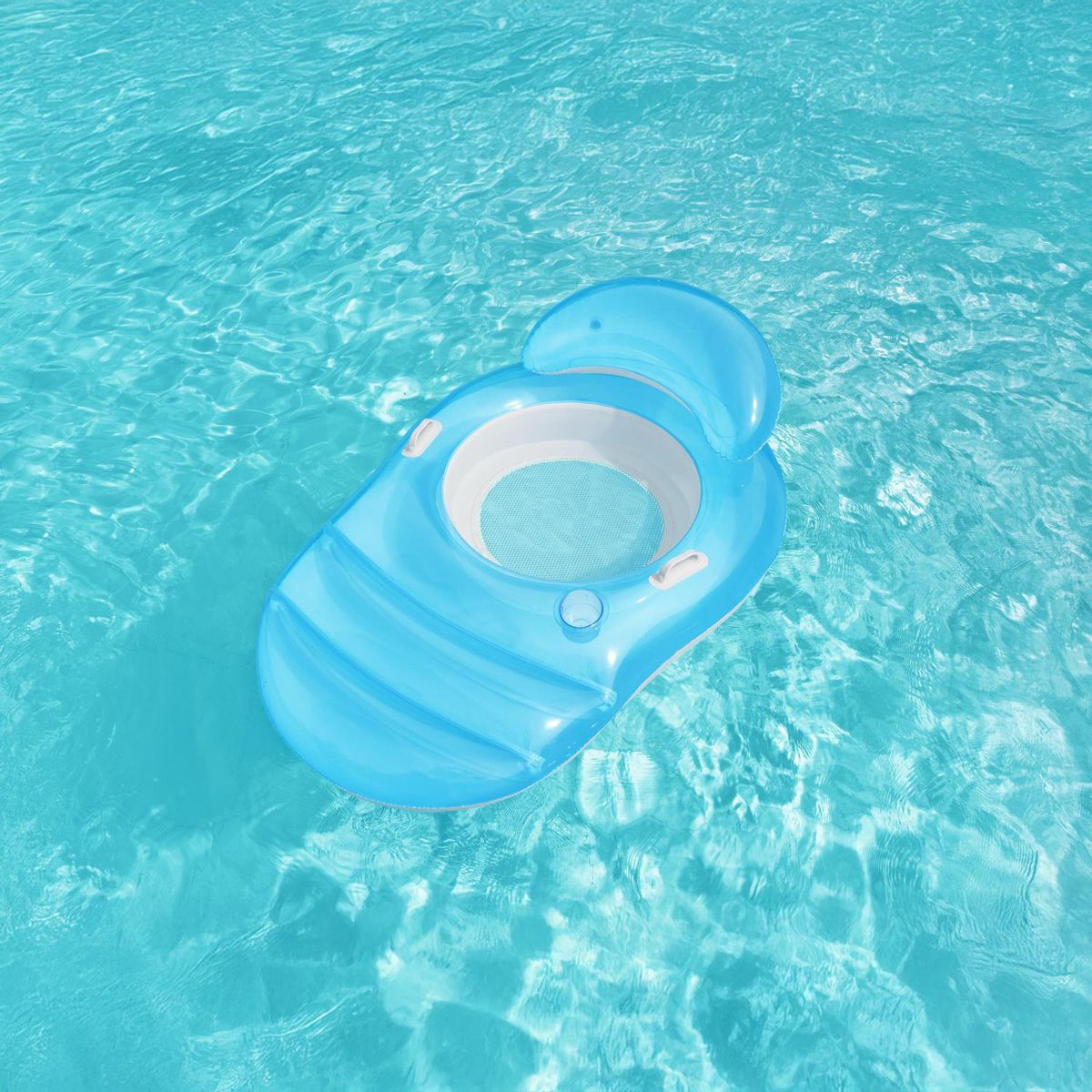 BESTWAY - Flotador Sillón Celeste 102x50x153 cm