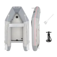 BESTWAY - Bote Inflable Hydro-Force 2 Persona(s) 2.80x1.52 cm Blanco/gris