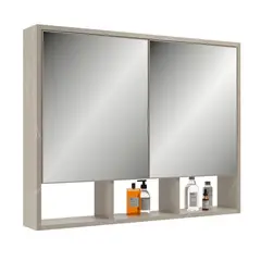 HOME MOBILI - Mueble Botiquín aereo 80 cm Amsterdam color marmol