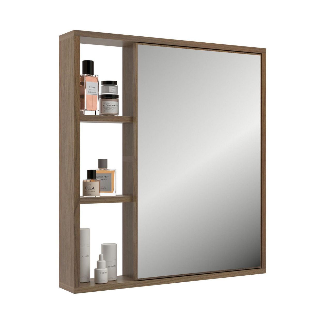 HOME MOBILI - Mueble Botiquín aereo 60 cm Palermo color madera