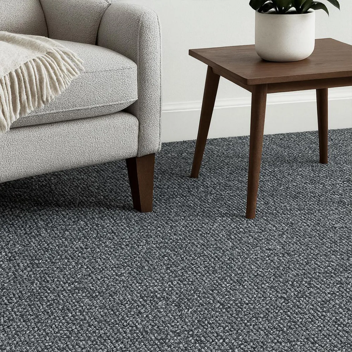 Alfombra 4X2 m Salamanca Gris 8 m2, marca ETERSOL - Foto 2