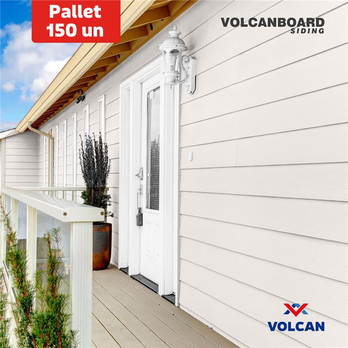 VOLCAN - Volcanboard Siding 6x19x366 150 un