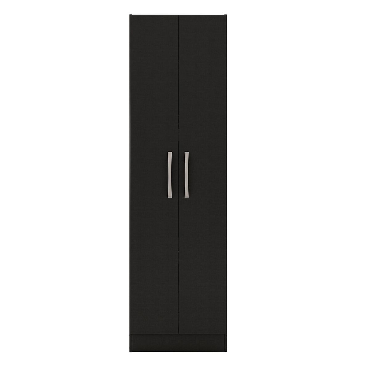 HOME MOBILI - Mueble despensa Niza 2 puertas negro