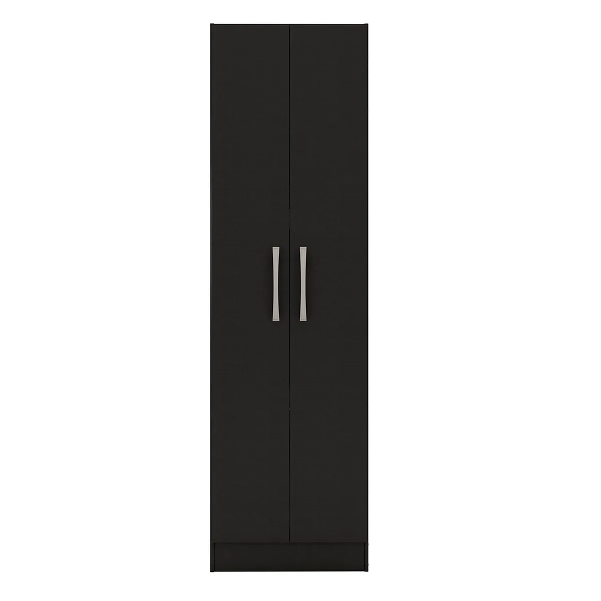 HOME MOBILI - Mueble despensa Niza 2 puertas negro