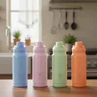 Botella insulada 650 ml Acero Inoxidable Colores Surtidos