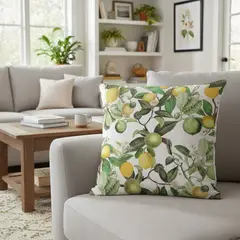 ATMOSPHERA HOME - Cojín Decorativo Limoncello Full Color 55x55 cm