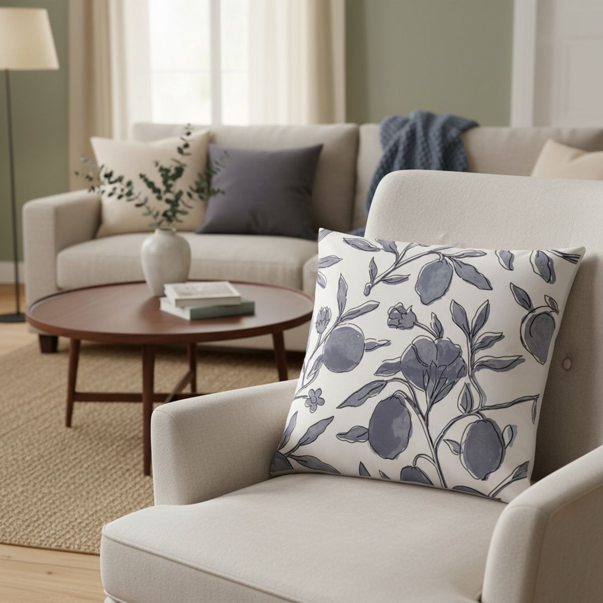 ATMOSPHERA HOME - Cojín Decorativo Granada Full Color 55x55 cm