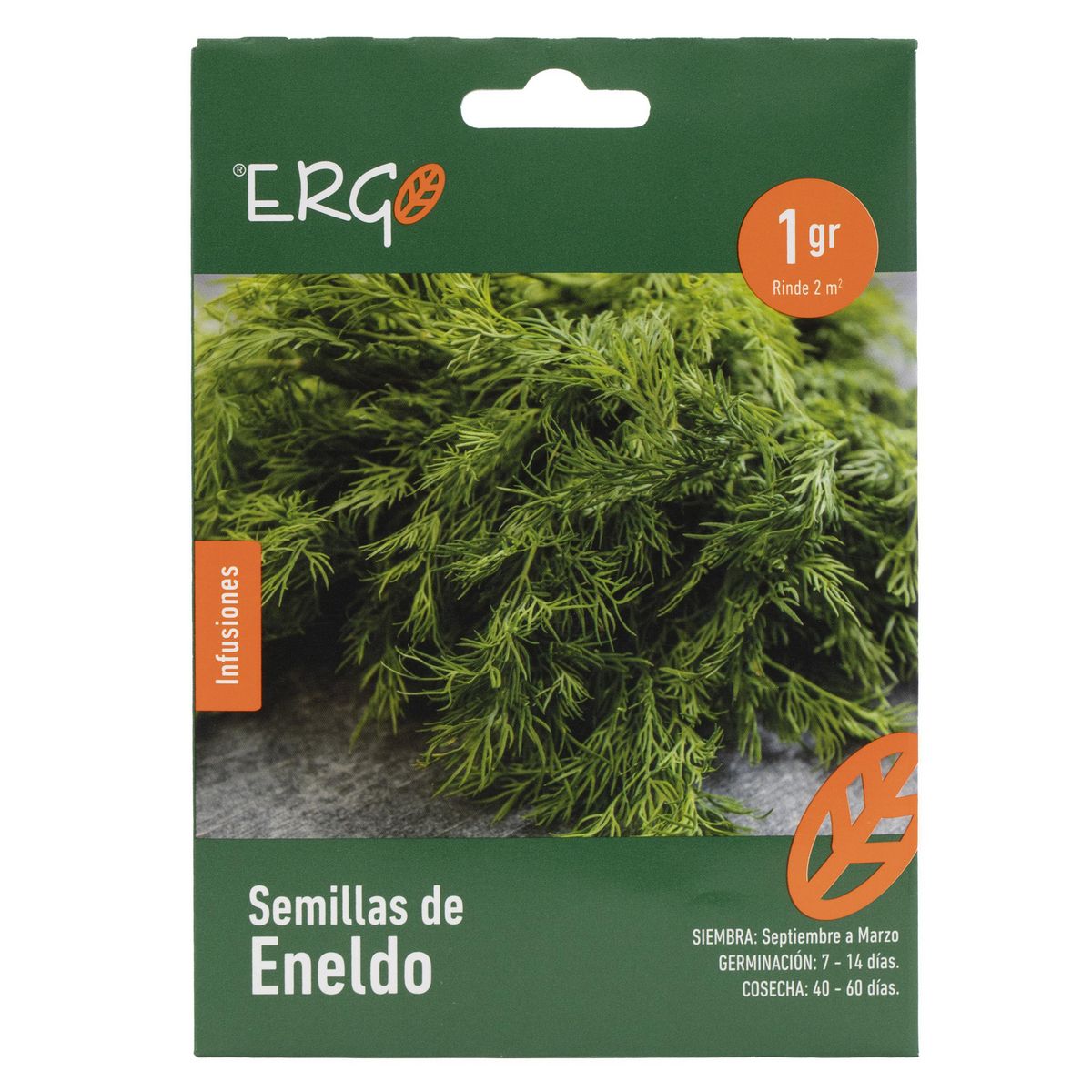 ERGO - Semilla Infusión Eneldo 1 gr Sachet