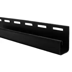 DVP - Perfil J 1/2x3m Negro