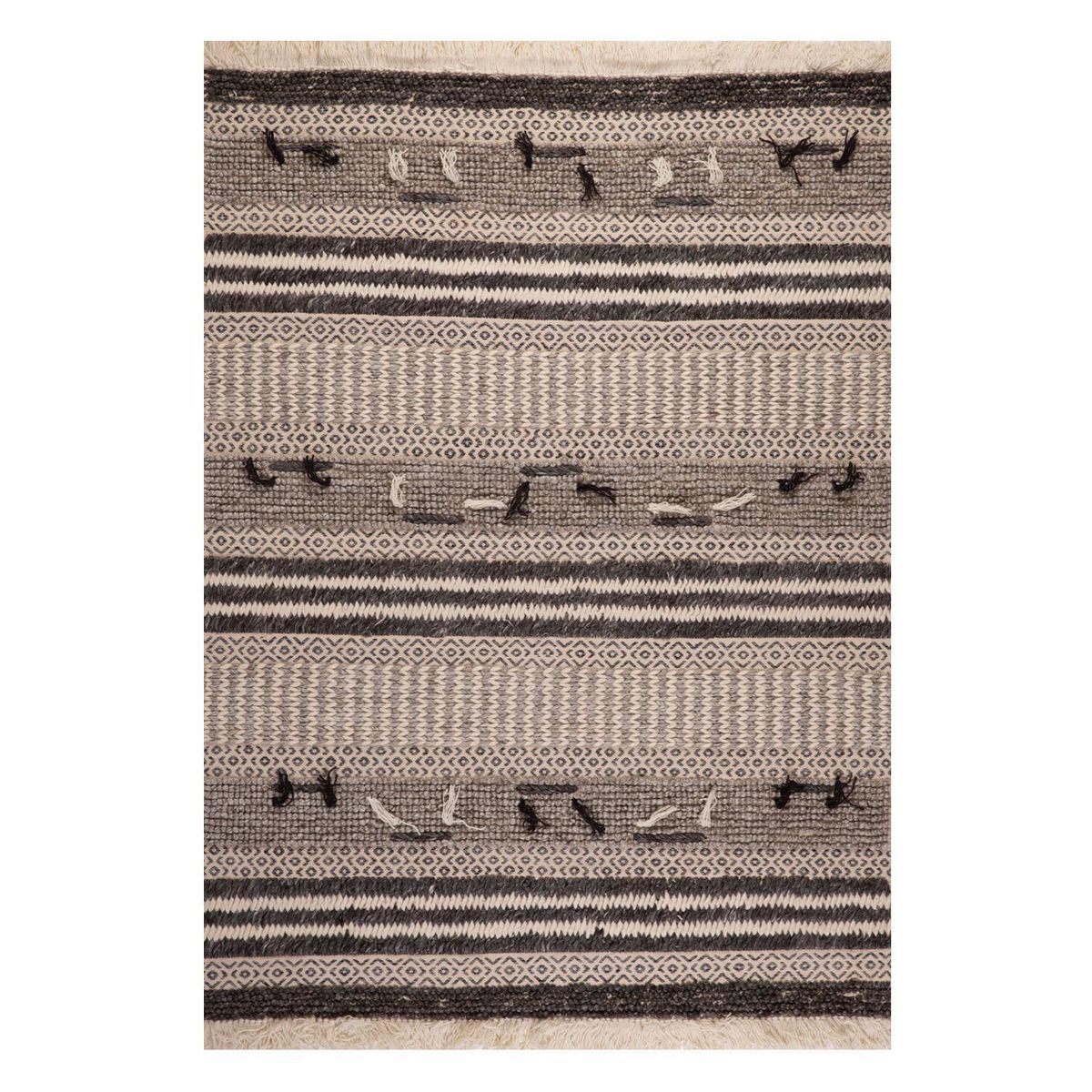 DIB - Alfombra WOOL CO 190x290 cm GRIS