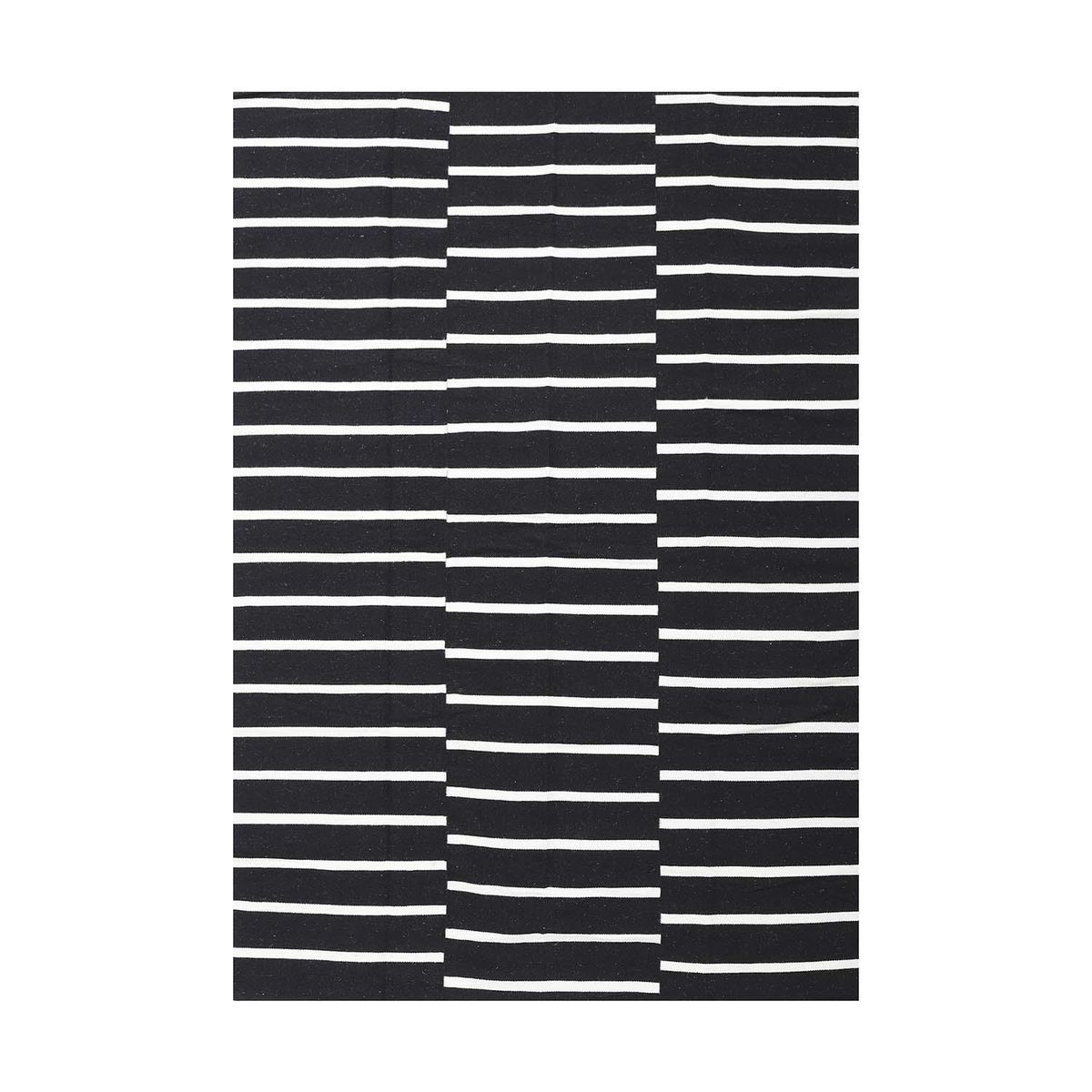 DIB - Alfombra RUSTIC 140x200 cm NEGRO