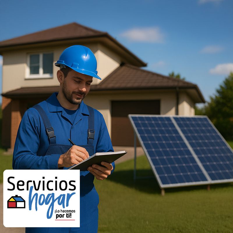 SERVICIOS HOGAR - Visita presupuesto instalación paneles solares ON y OFF