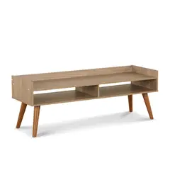 STANFORD - Rack TV 50 " Barras Nogal Africano 122x44x40 cm