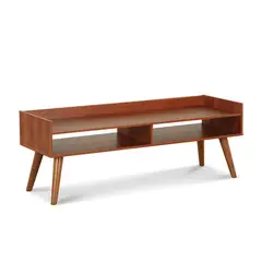 STANFORD - Rack TV 50 " Barras Cerezo 122x44x40 cm