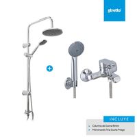 Pack Columna Rimini + tina ducha Priego