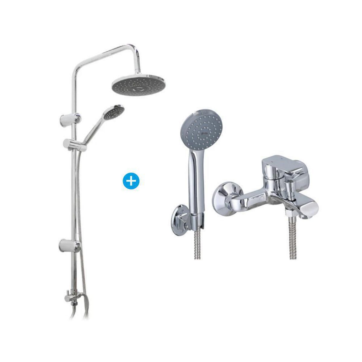 STRETTO - Pack Columna Rimini + tina ducha Priego