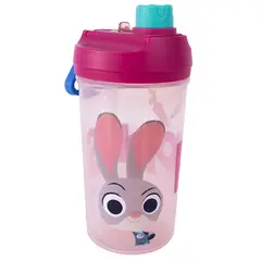 DISNEY - Botella doble Plástico 500 ml Fucsia