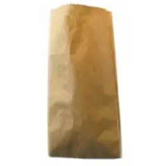 GENERICO - Saco Kraft 16x5x17 cm 100 unidades