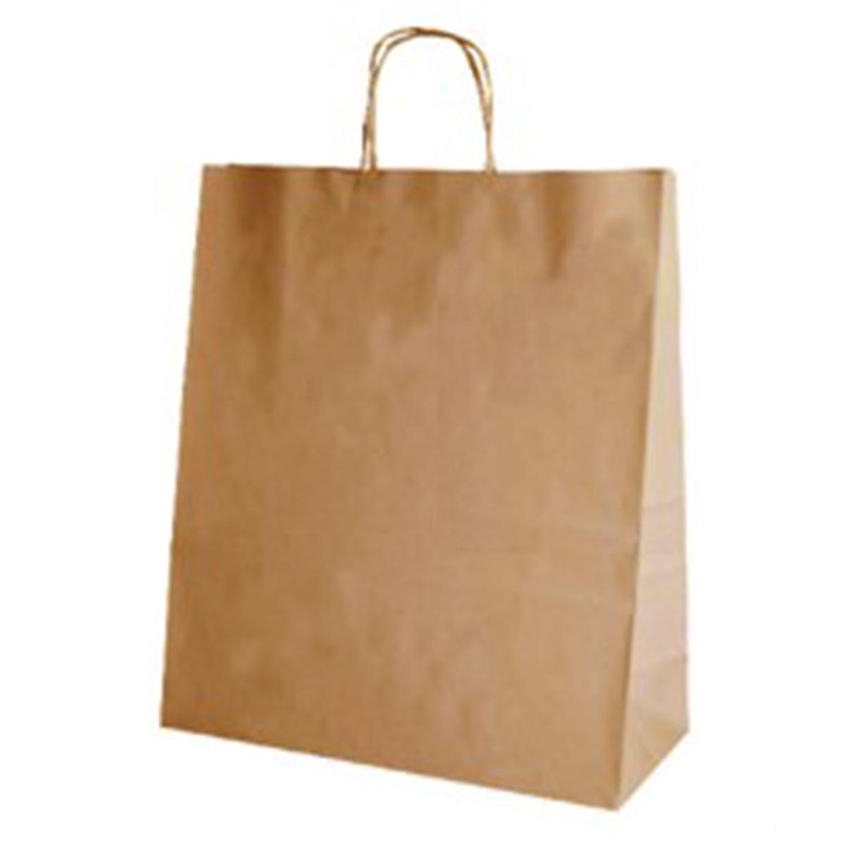 GENERICO - Bolsa Kraft 30x12x31 cm 50 unidades