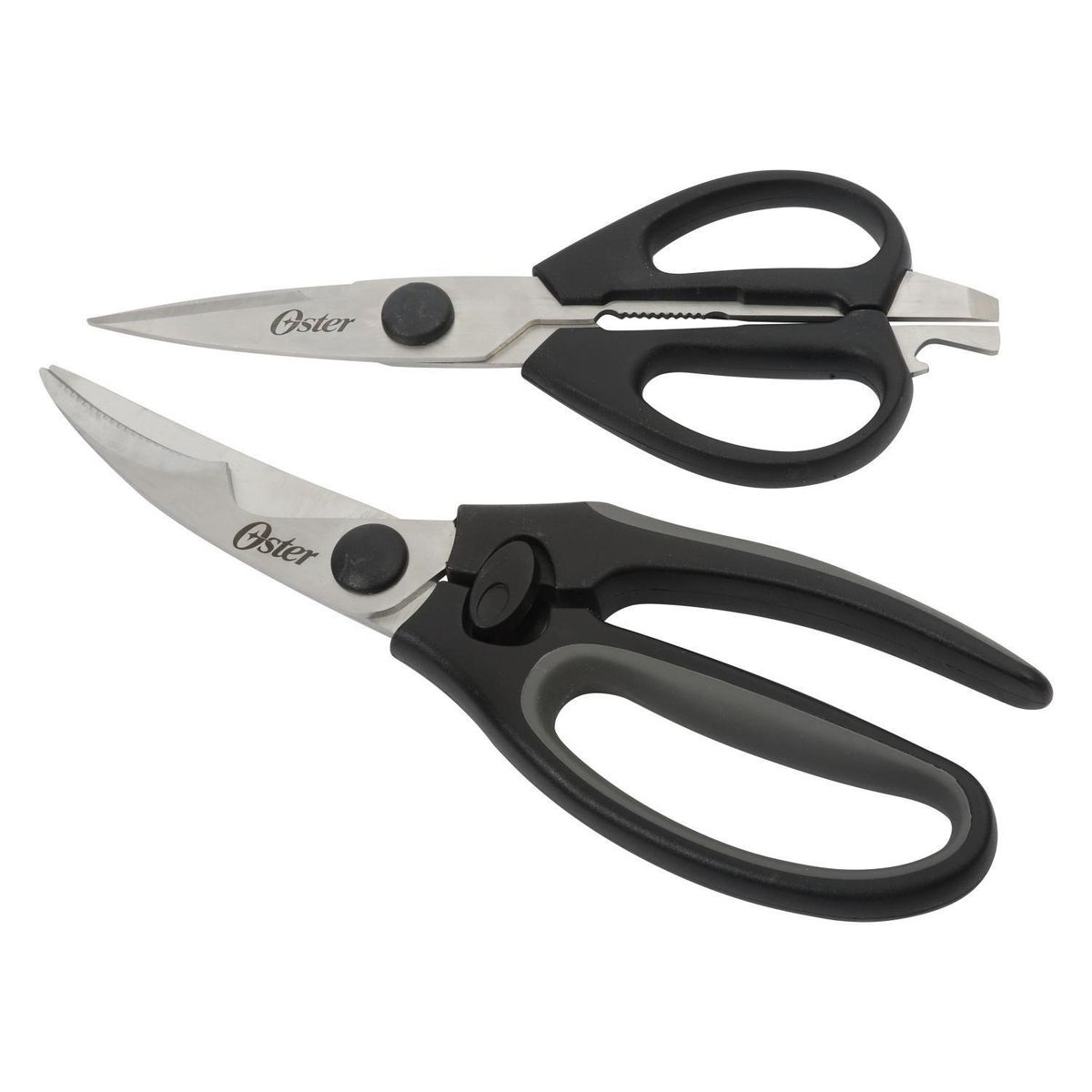 OSTER - Set 2 Tijeras de Cocina Huxford acero inoxidable