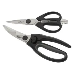 OSTER - Set 2 Tijeras de Cocina Huxford acero inoxidable