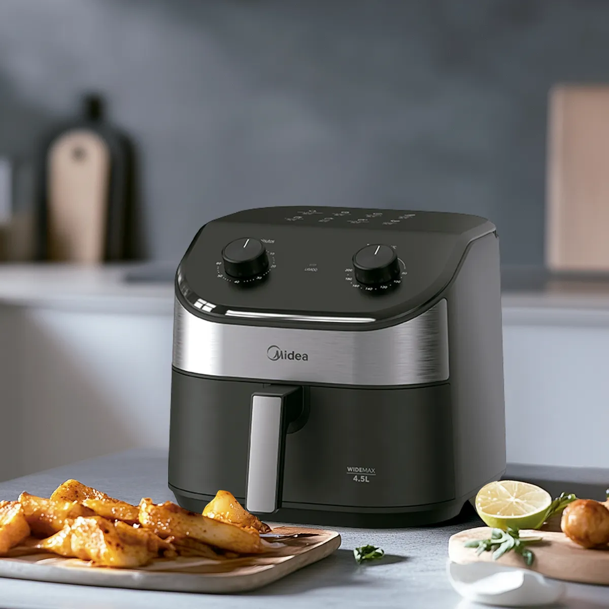 MIDEA - Freidora 4.5 Litros MF-TN45MBK