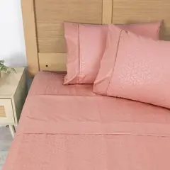 MASHINI - Sabana Hojas 2 plazas Terracota