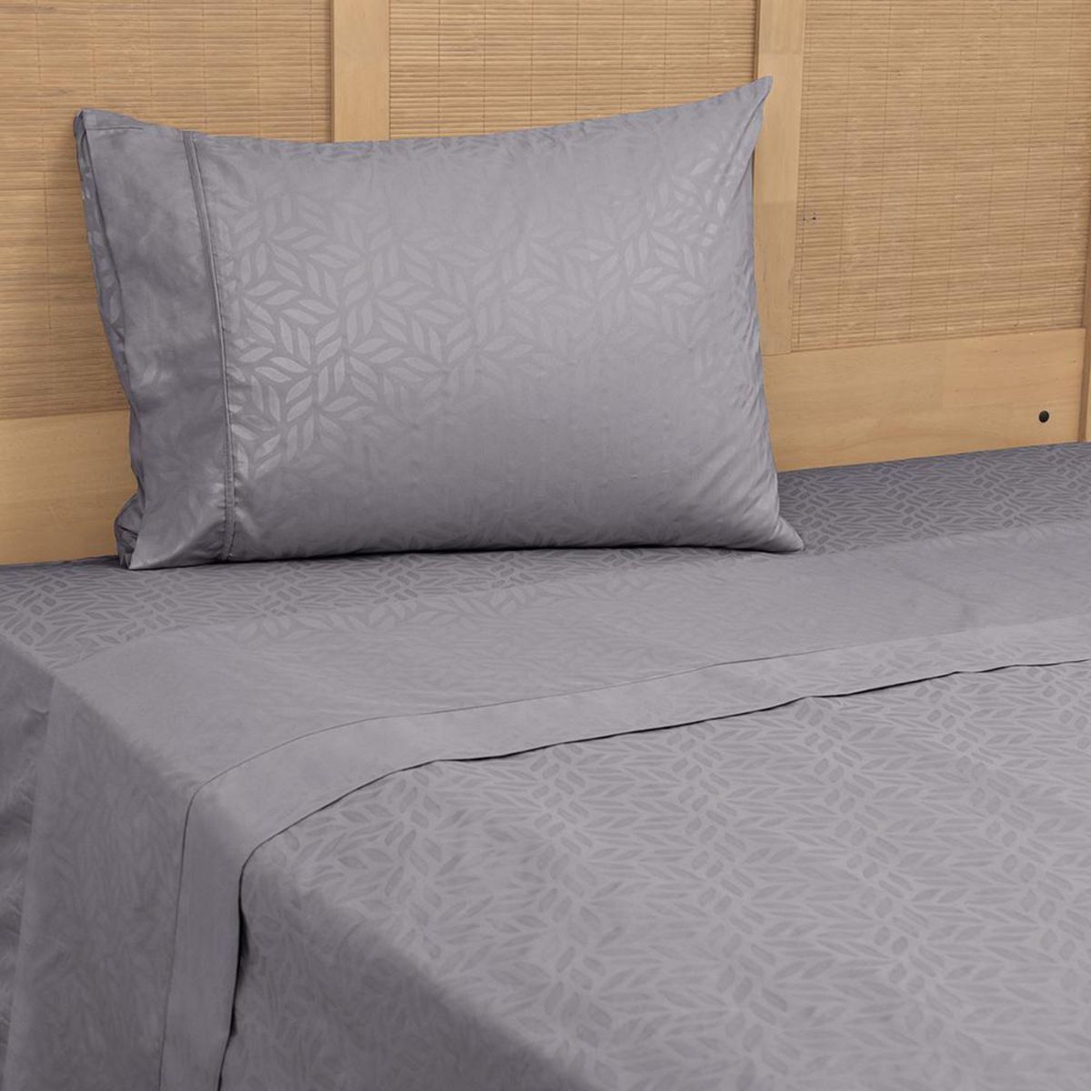 MASHINI - Sabana Hojas 1.5 plazas Gris