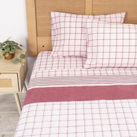 Sabana Tartan 2 plazas 144 Hilos